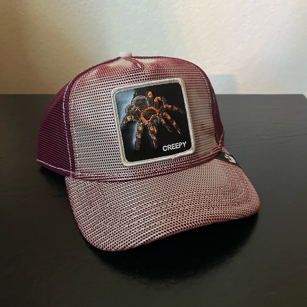 Rare Goorin Bros snapback hat - Creepy Tarantula / Spider